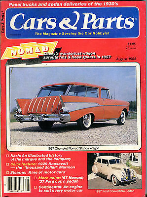 Cars & Parts Magazine August 1984 1957 Chevrolet Nomad EX 010516jhe