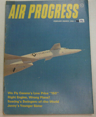 Air Progress Magazine Right Engine Wrong Plane March 1966 FAL 060115R