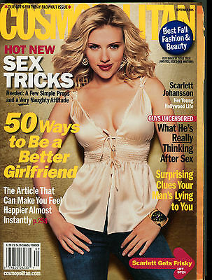 Cosmopolitan Magazine September 2005 Scarlett Johansson EX 062316jhe