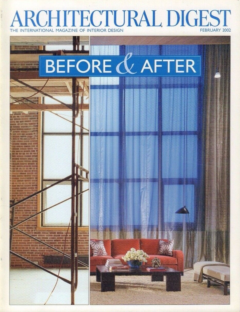 Architectural Digest February 2002 Before & After 021617DBE