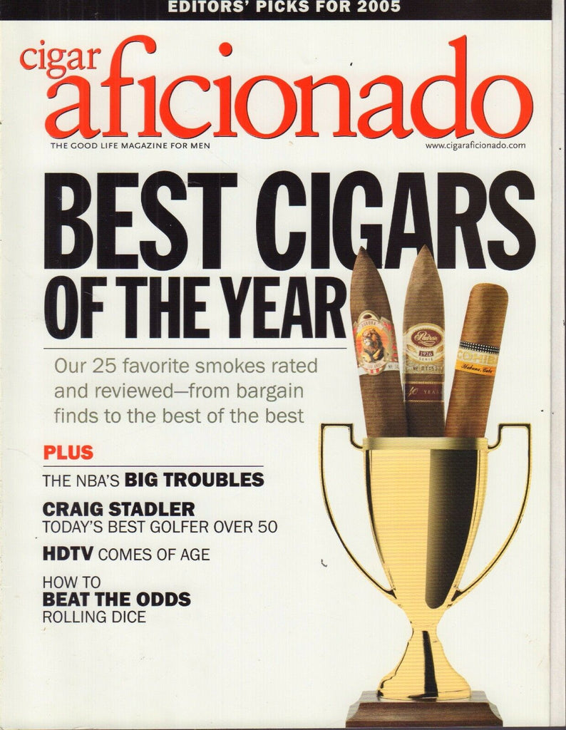 Cigar Aficionado February 2005 Best Cigars of the Year Vg 010317DBE