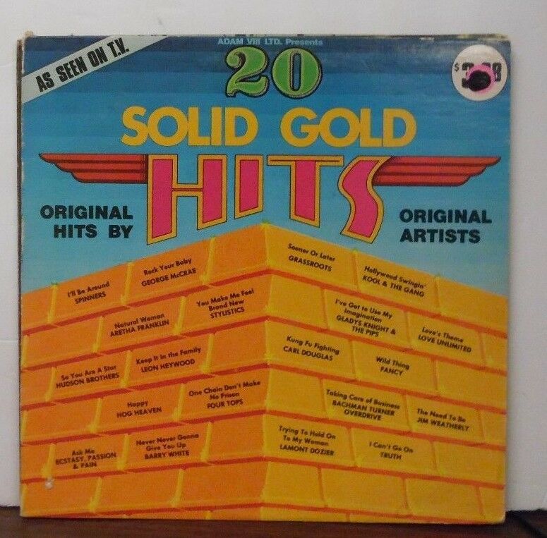 As Seen on TV 20 Solid Gold Hits various artists A-8016 071518LLE