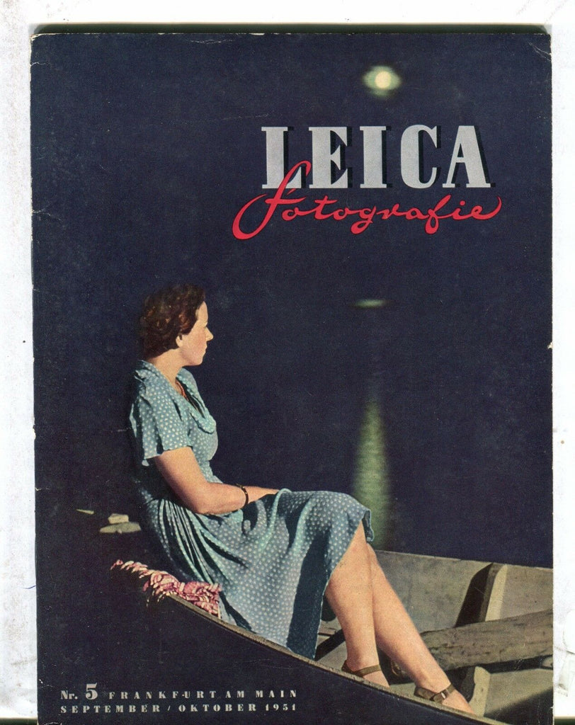 Leica Fotografie Magazine September/October 1951 Frankfurt VGEX 033017lej