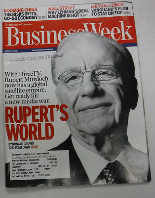 Business Week Magazine Rupert Murdoch January 2004 071315R