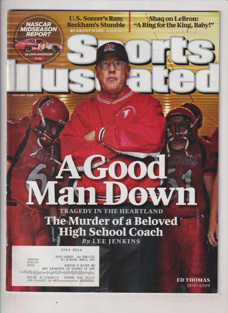 Sports Illustrated Mag Ed Thomas Tribute Beckham July 6, 2009 021020nonr