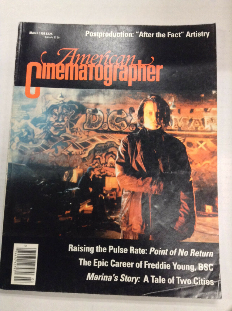 American Cinematographer Magazine Bridget Fonda No Return March 1993 040517nonr