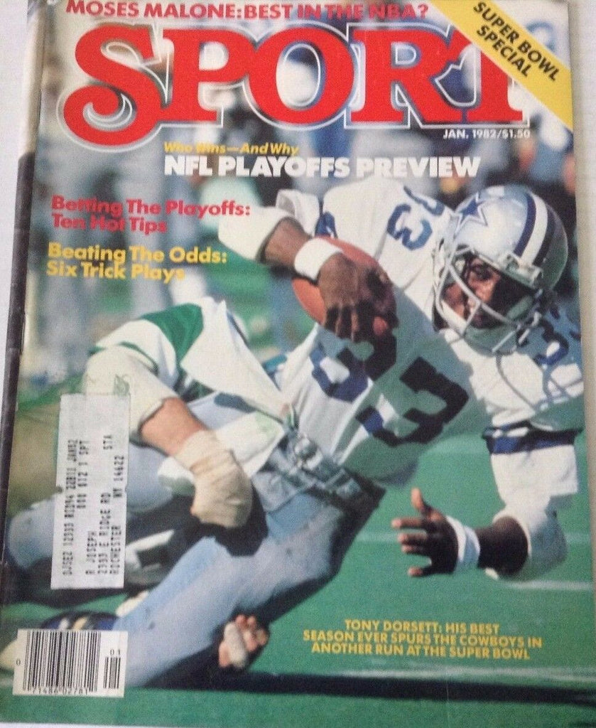 Sport Magazine Tony Dorsett His Best Season January 1982 080717nonrh