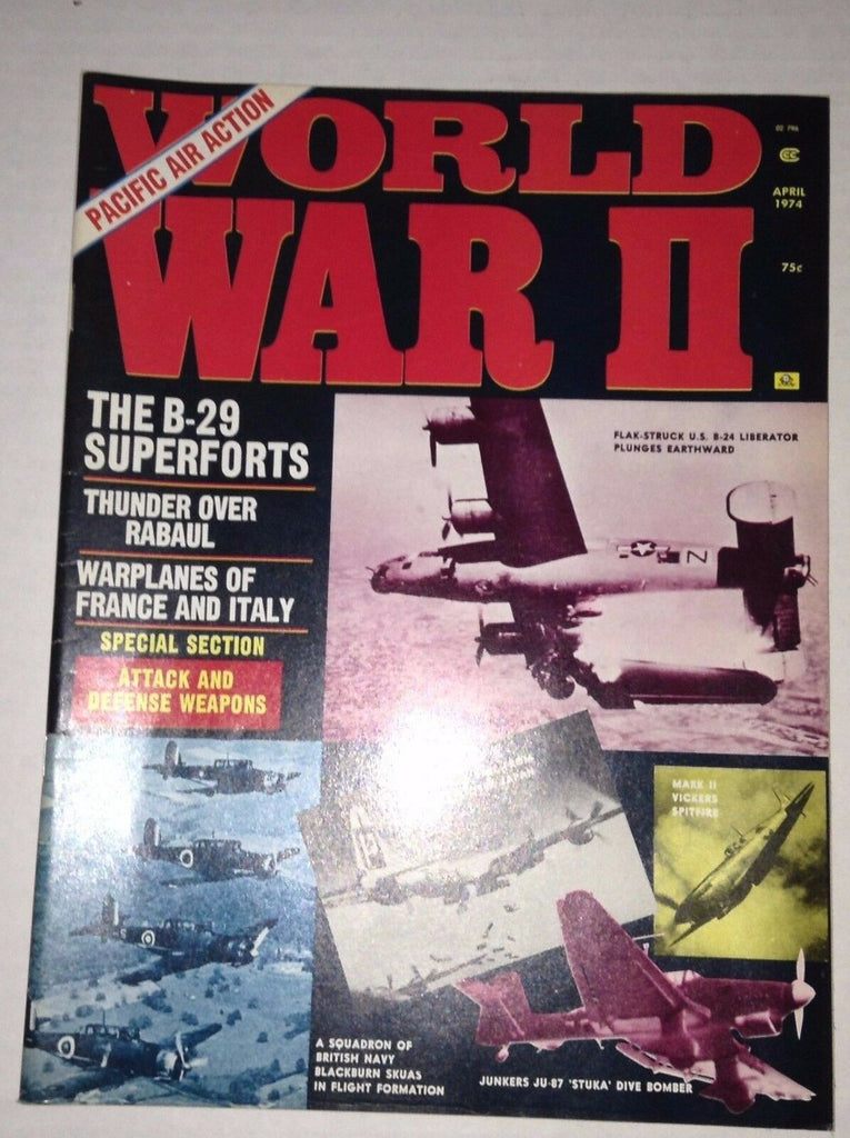 World War II Magazine The B-29 Superforts April 1974 010217RH