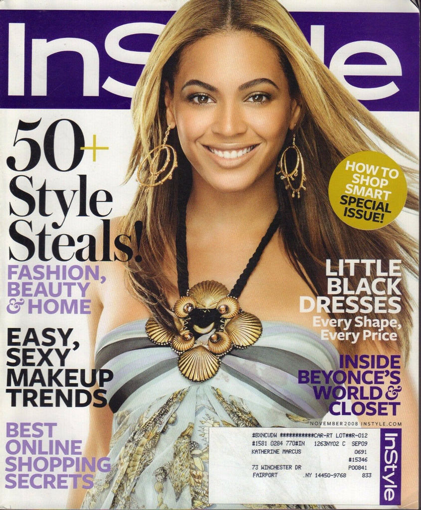 In Style Magazine November 2008 Beyonce 071817nonjhe
