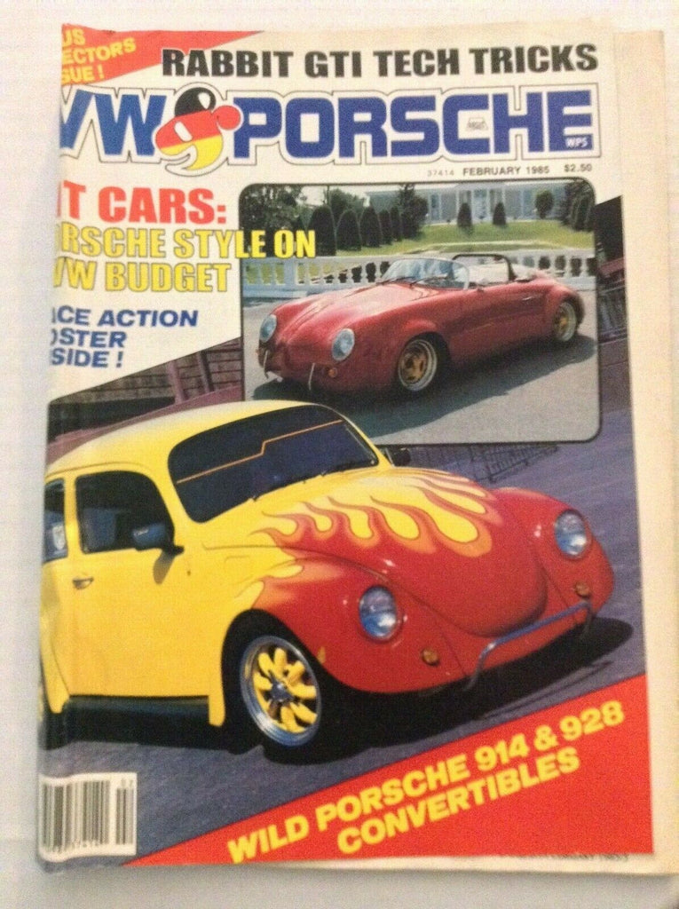 VW & Porsche Mag Porsche Style On A Budget February 1985 092019nonrh