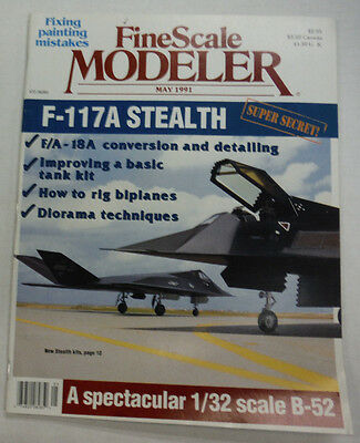 FineScale Modeler Magazine F/A -18A Conversion And Detailing May 1991 042515R