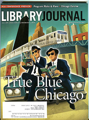 Library Journal Magazine June 1 2009 True Blue Chicago EX FAA 030416jhe
