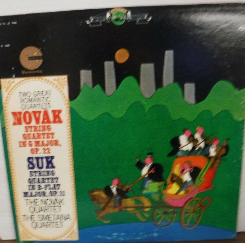 Two great romantic quartets Novak String & Suk String quartet vinyl 012718LLE2