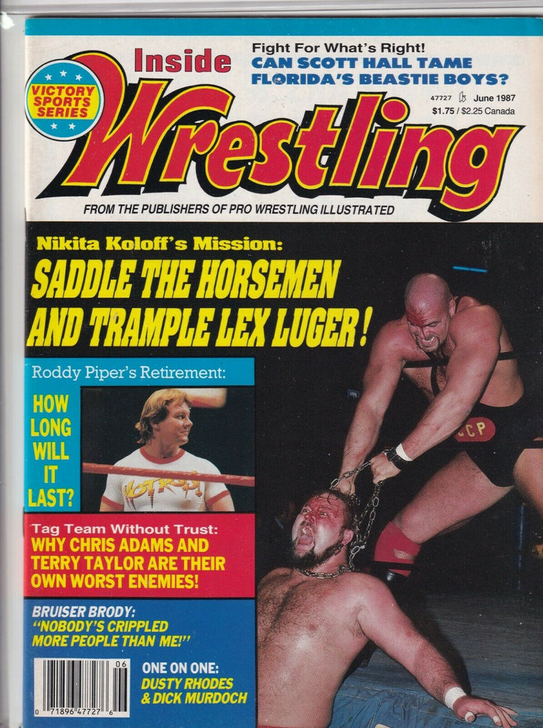 Inside Wrestling Nikita Koloff Roddy Piper June 1987 061919nonr