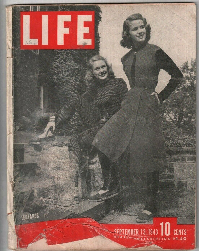 Life Magazine Leotards & Two Gun Story September 13, 1943 010620nonr