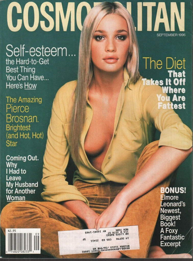 Cosmopolitan Magazine September 1996 Elmore Leonard Tatiana Dragovic 102819AME2