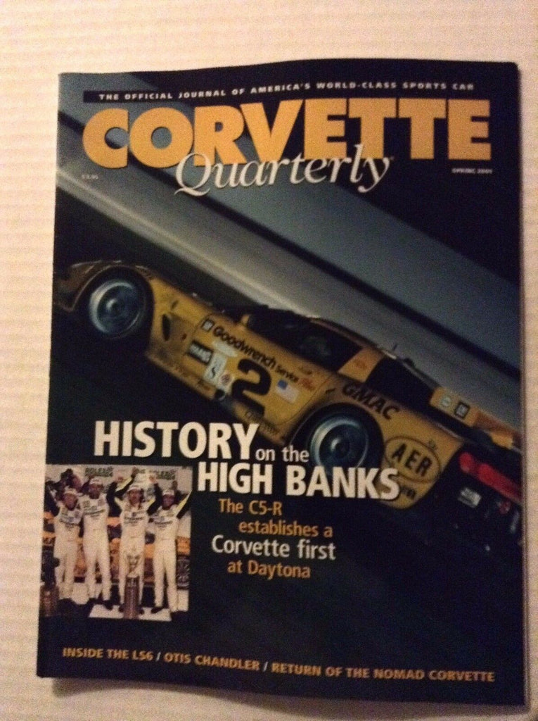 Corvette Quarterly Magazine C5-R First At Daytona Spring 2001 022317NONRH
