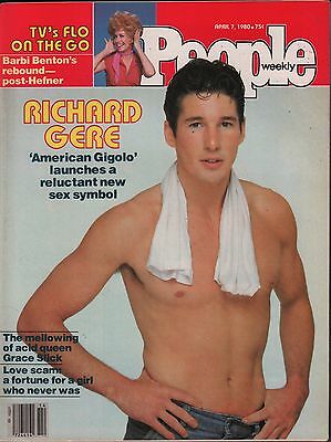 People Weekly April 7 1980 Richard Gere, Barbi Benton, Grace Slick VG 012816DBE