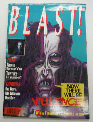 Blast! Magazine Arnold Schwarzenegger August 1991 070115R
