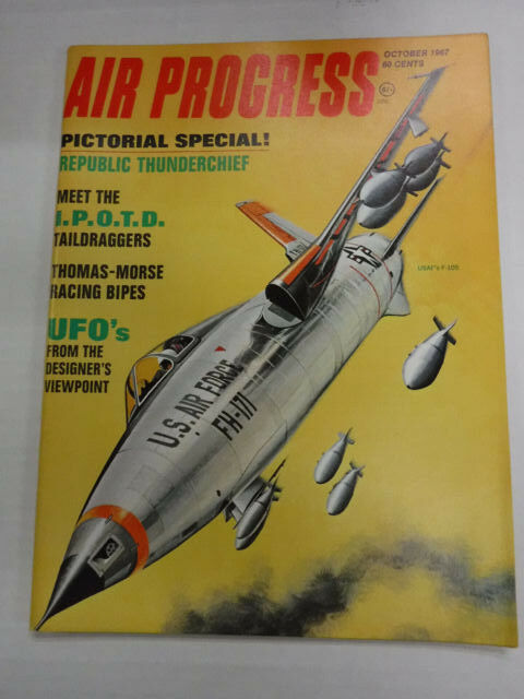 Air Progress Magazine Republic Thunderchief October 1967 121416R