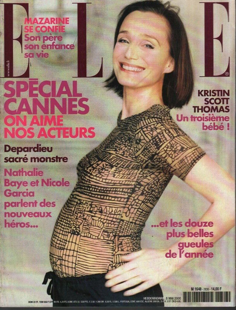 Elle French Fashion Magazine May 8 2000 Kristin Scott Thomas 091120ame2