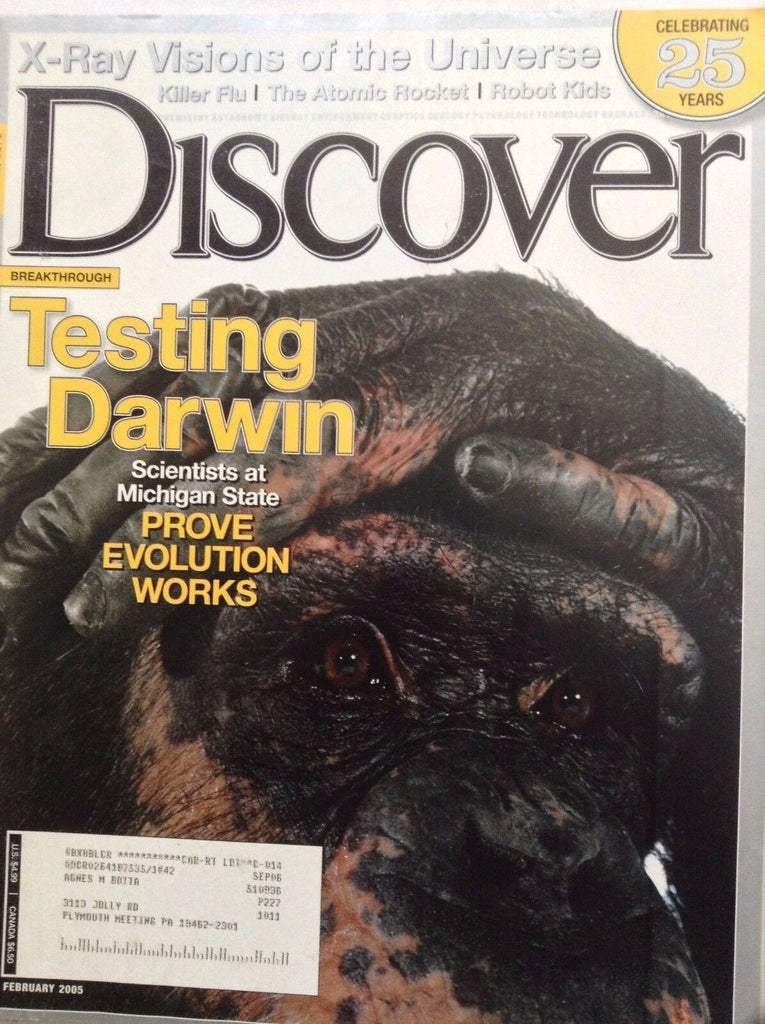 Discover Magazine Testing Darwin Prove Evolution Works February 2005 092217nonrh