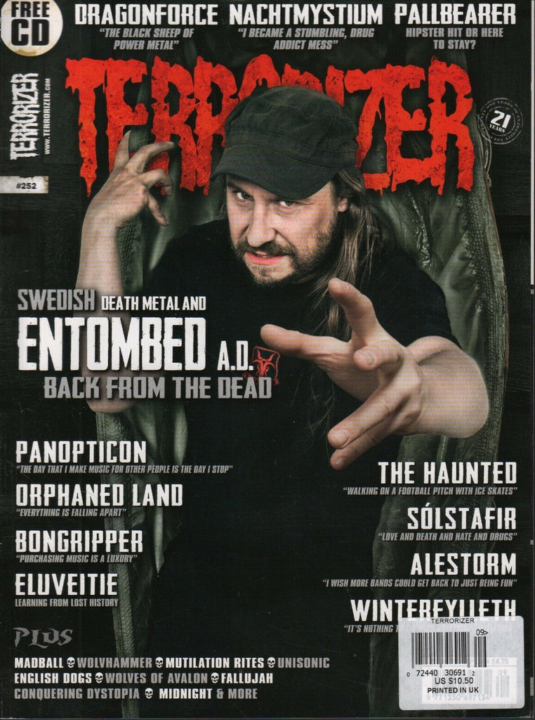 Terrorizer #252 August 2014 Entombed Alestorm Dragonforce 040518DBE