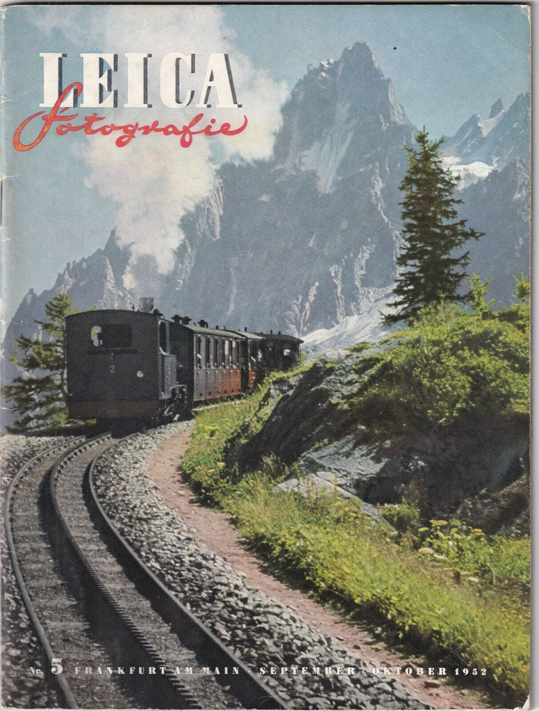 Leica Photography German Mag September/October 1952 082419nonr
