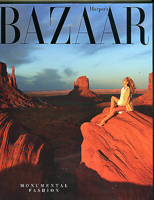 Harper's Bazaar Magazine August 2013 Monumental Fashion EX 070916jhe