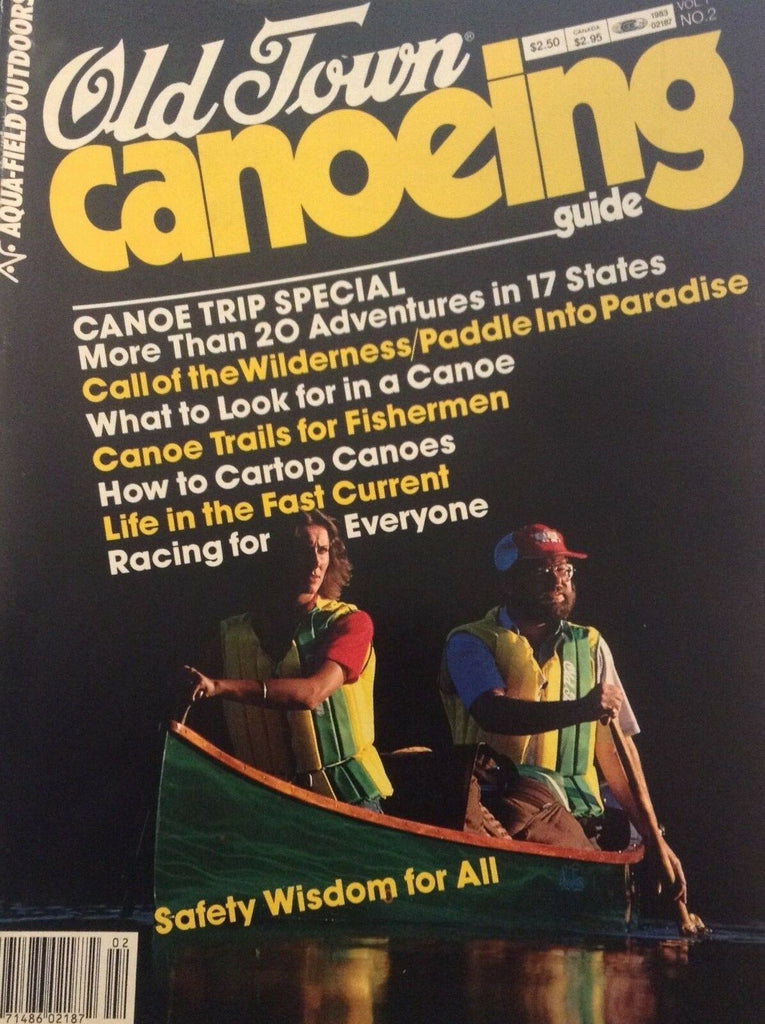 Old Town Canoeing Magazine Call Of The Wilderness Summer 1983 042118nonrh