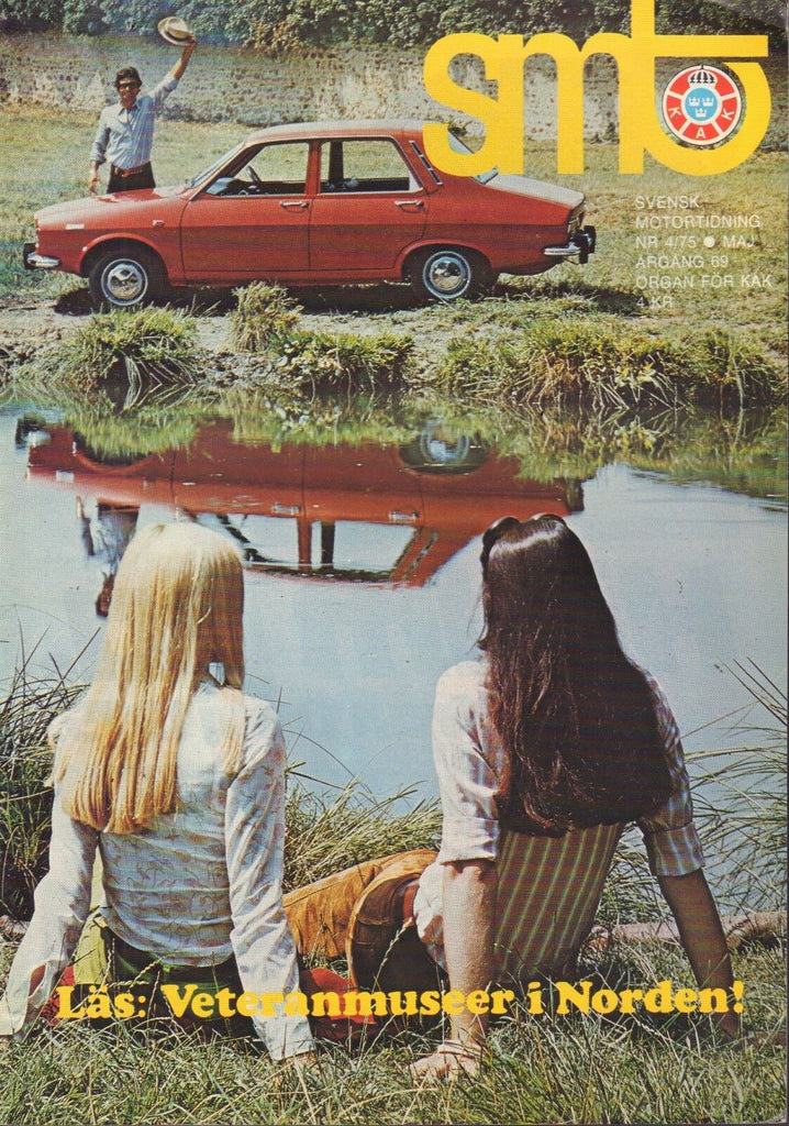 SMTO Swedish Auto Magazine 4/1975 Veteranmuseer i Norden 030117nonDBE