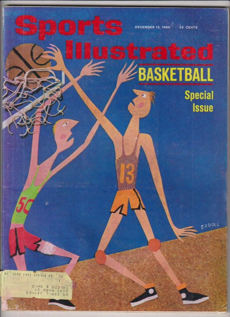 Sports Illustrated Basketball Special Issue December 12, 1960 021120nonr