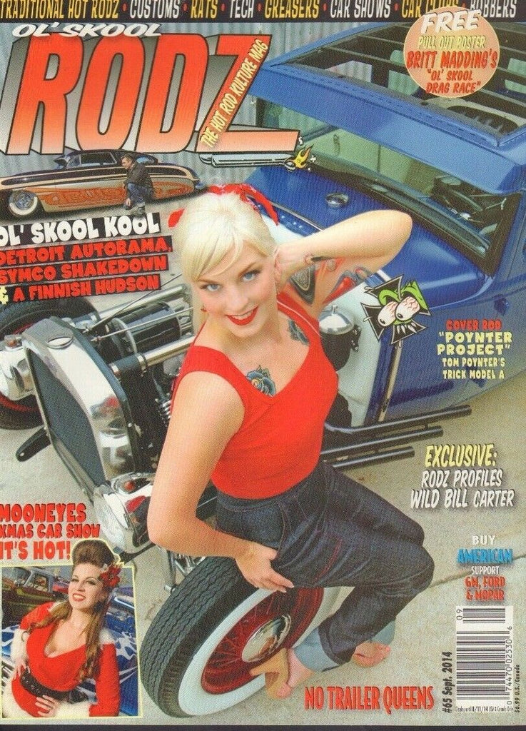 Ol' Skool Rodz Magazine Tom Poynter's Trick Model A September 2014 011918nonr