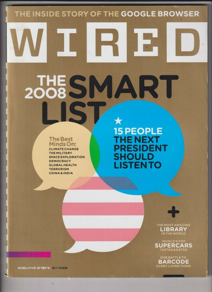 Wired Mag The 2008 Smart List October 2008 111019nonr