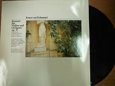 33 RPM Vinyl Ernst von Dohnanyi Konzert fur Violine und Orchester Stere 022715SM