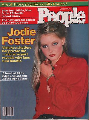 People Weekly April 20 1981 Jodie Foster, Billy Joel VG 012916DBE