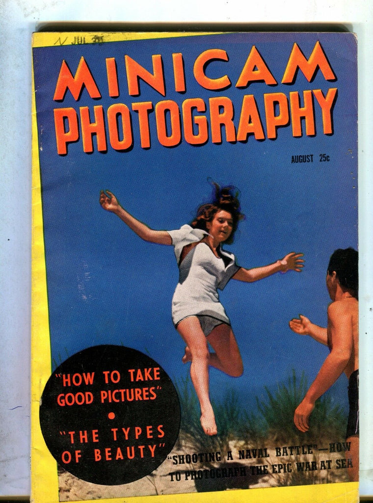 Minicam Photography Magazine August 1940 Naval War GD 051717nonjhe