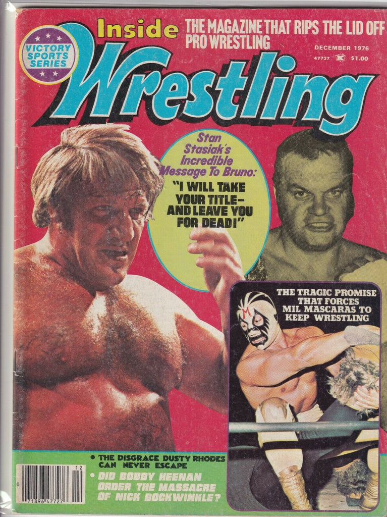Inside Wrestling Bruno Sammartino Mil Mascaras December 1976 061019nonr
