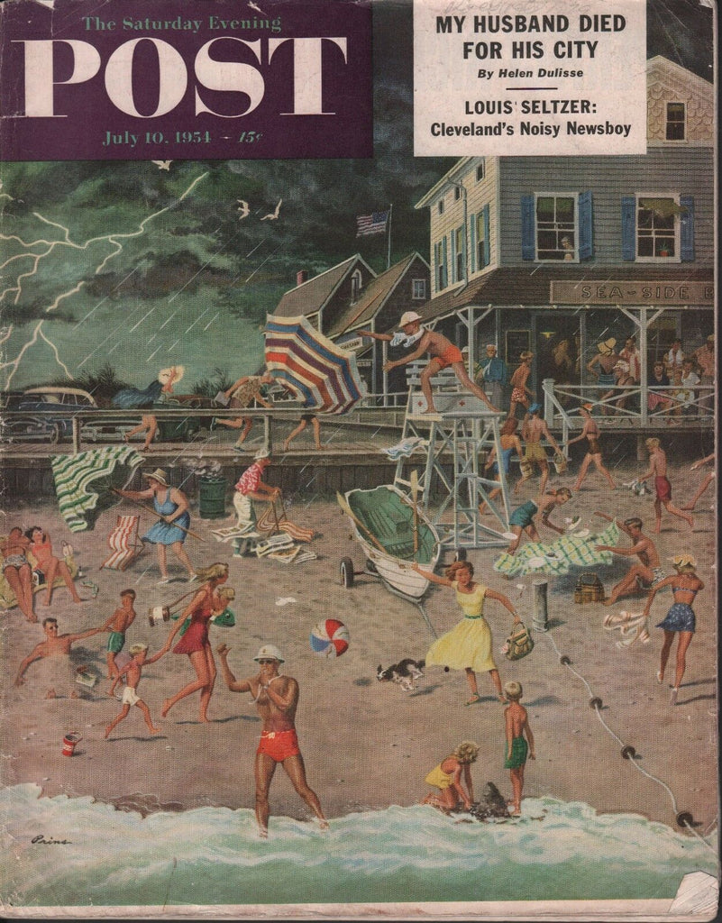 Saturday Evening Post July 10 1951 Helen Dulisse Louis Seltzer ML 101718DBE
