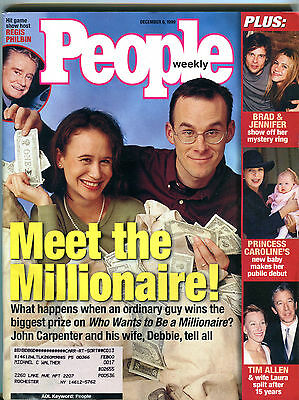 People Magazine December 6 1999 John Carpenter Regis Philbin EX 012016jhe