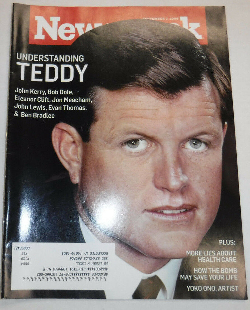 Newsweek Magazine Teddy Kennedy September 7, 2009 101816R2