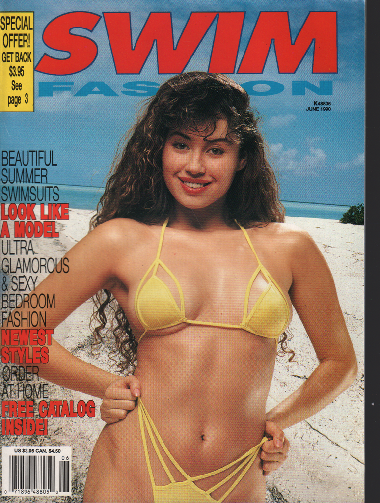 Swim Fashion June 1990 Beautiful Swim Suit 061720AME
