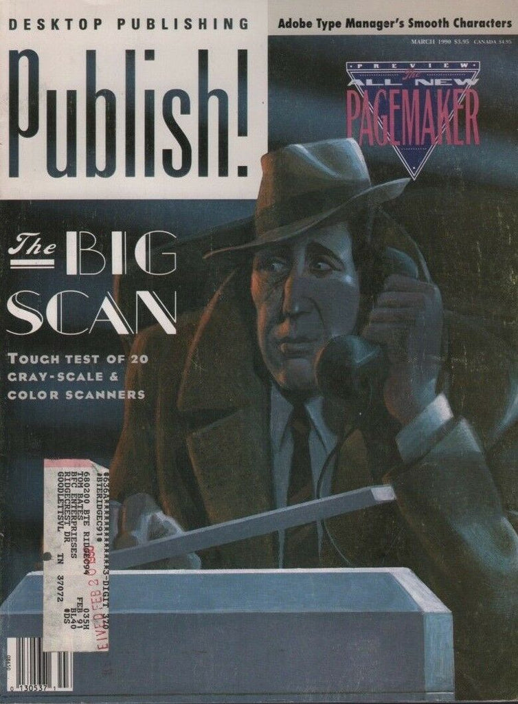 Publish! Desktop Publishing Tech Magazine Color Scanners Pagemake W/ML 083018DBE