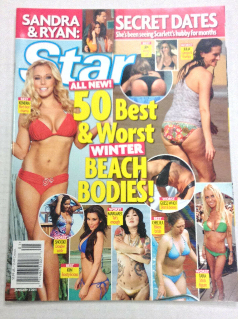 Star Magazine Kardashian & Julia Roberts January 3, 2011 010517R
