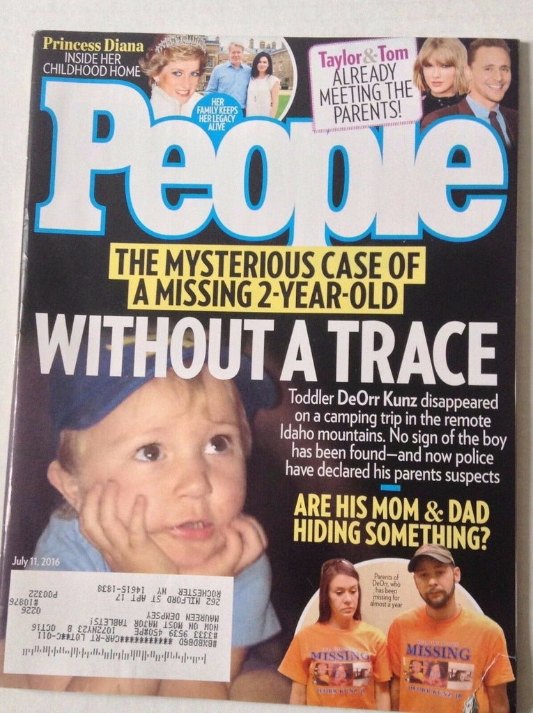 People Magazine 2 Years Old Without A Trace July 11, 2016 022917NONRH