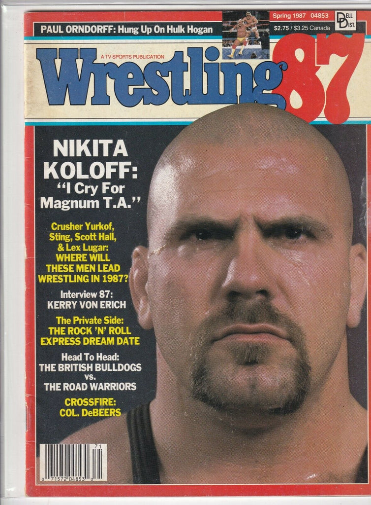 Wrestling Magazine Nikita Koloff Crusher Yurkof Spring 1987 061819nonr