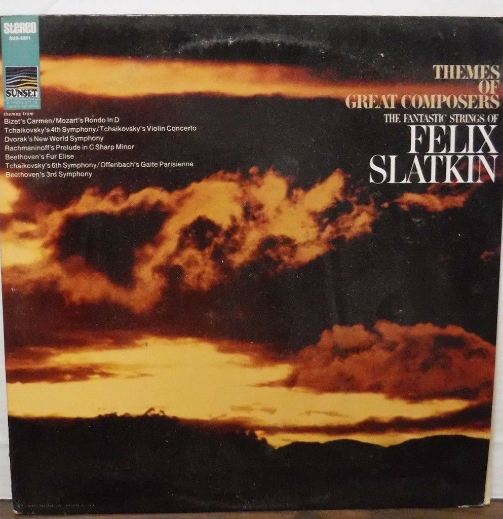 Themes of Great Composers the fantasic strings of Felix Slatkin 33RPM 122616LLE