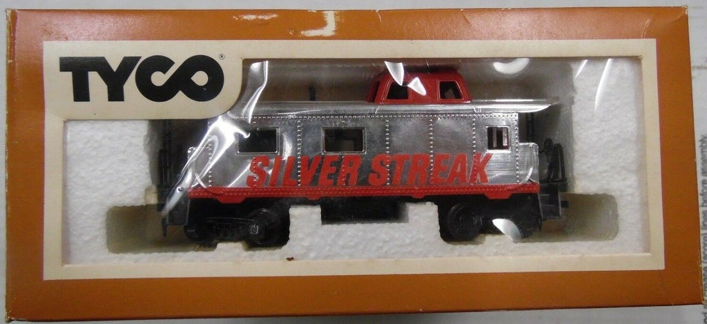 40" Caboose Silver Streak 327-60 TYCO HO Scale Train 010118DBTr2