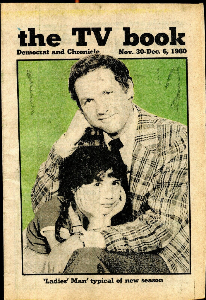 The TV Book Democrat And Chronicle Nov. 30-Dec. 6 1980 Ladies' Man EX 021917jhe