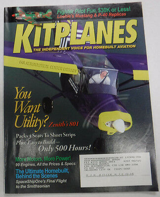 Kitplanes Magazine Zenith's 801 April 2006 072215R